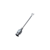 Anis Irrigating Vectus, Polished Finish, Two Irrigating Ports, 5mm Wide x 7mm Long 26ga Loop, Dimple At Top Of Loop, Overall Length 1-3/4" (46mm) E0634,1294E,E0634